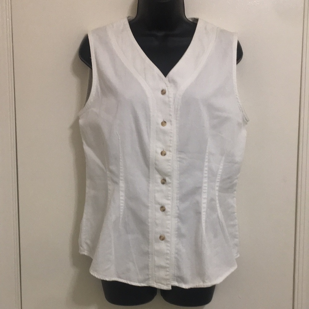 100% COTTON, Sleeveless